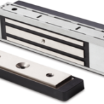 1300lbs Delayed Egress Single Electromagnetic Lock, 15 Second Delay, 12/24VDC Automatic Voltage Selection (AVS), 628/US28 Satin Aluminum