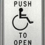 Single Gang, Vandal Resistant Push Plate, Pneumatic Time Delay, 2 to 60 Second Selectable Time Delay, "Push to Exit" Engraved, 12VDC