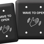 Magic Switch Touchless Plates, Includes Single and Double Gang Black Faceplates
