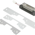 Universal Electric Strike 12/24VDC, Fail-Secure or Fail-Safe, Includes 3 Faceplates