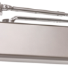 Heavy Duty Surface Door Closer, Hold Open Arm ,Parallel Bracket, Full Plastic Cover, Adjustable Spring Size 1-6, Grade 1, 689/AL Painted Aluminum