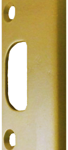 Security Strike for Latches, ASA 4-7/8in x 1-1/4in, 605/US3 Bright Brass Plated