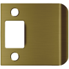 2in x 2-1/4in Extended Full Lip Strike, 605/US3 Polished Brass