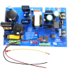 Power Supply Charger Board Only, Output 12VDC @ 4 Amp or 24VDC @ 3 Amp, Single Class 2 Output, Input: 115VAC, LED Visual Indicators