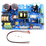 Power Supply/Charger Board Only, Output 12VDC @ 10 Amp, Single Filtered and Electronically Regulated Output, Aux Output, FAI Fire Alarm Interface, LinQ2 Ready, Input: 115VAC, LED Visual Indicators