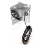 Electrified Monitor Hinge, 4.5in x 4.5in (4545), Wires 2/18 Gauge + 4/28 Gauge, Magnetic Switch, 5-Knuckle, Ball Bearing, Standard Weight, Non-Ferrous Brass Base, Non Fire Rated, 626/US26D Satin Chrome