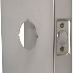 Door Wrap 2-3/4in Backset, 1-3/4in Door, 6-1/2in W x 9in H, 2-1/8in Hole, Indent Latch Prep, 613/US10B Oil Rubbed Bronze