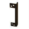 Angled Latch Protector Mortised in Door Edge, 6in x 1-1/2in, 695/SP313 Duranodic Dark Bronze