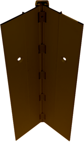 206548_L.png Full Mortise Concealed Geared Continuous Hinge, 1/8in Door Inset, Heavy Duty, 83in, Up to 450lbs, 313/D Dark Bronze Anodized
