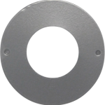 Cylinder Plate 2-5/8in Outside Diameter, Cylinder Hole 1-1/4in Diameter, SL Silver Coated