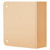 Blank Door Wrap 1-3/4in Door, 4-1/4in W x 4-1/2in H, 612/US10 Bronze