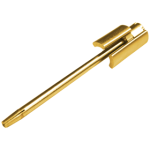 Residential Hinge Pin Stop (Opens to 170 Degree) for 3.5in and 4in Hinge, 605/US3 Polished Brass