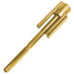 Commercial Hinge Pin Stop (Opens to 170 Degree) for 4.5in Hinge, 605/US3 Bright Brass Plated