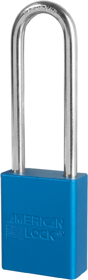 SFIC Padlock 3in Shackle Blue Less Cylinder