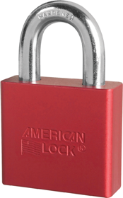 207414_L.png Padlock 1-1/8in Shackle Red Zero-Bitted