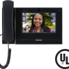 207457_L.png IP Video Master Station, With 7in Touchscreen, Privacy Handset, Black