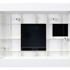 Flush Mounting Kit for Tenant Station LXG-2C7, Frame and Back Box is made of Self-Extinguishing Plastic