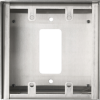207481_L.png Stainless Steel Surface Mounting Box for 2-Gang, with Conduit Knock-Outs