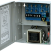 CCTV Power Supply, Output 24/28VAC 3.5 Amp, 4 Fused Outputs, Input: 115VAC, BC100 Enclosure