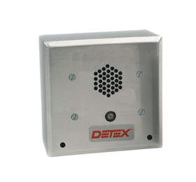 208144_L.png Siren Weatherized Remote Horn, No Lettering, 12/24VDC, 4in x 4in Enclosure, Conduit Fittings Included