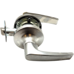 208435_L.png Passage Monroe Lever, 2-3/4in Backset, ANSI Strike, Grade 1, 626/US26D Satin Chrome