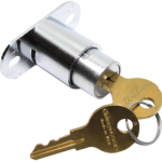 Disc Sliding Door Lock 1-1/32in