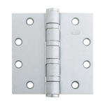 5-Knuckle Hinge, Heavy Weight, Full Mortise, Ball Bearing, 4.5X4.0, Stainless Steel Base, 630/US32D Satin Stainless Steel