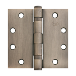 5-Knuckle Hinge, Heavy Weight, Full Mortise, Ball Bearing, 4.5in x 4.5in (4545), Ferrous Steel Base, Fire-Rated, F-643E/716 Aged Bronze