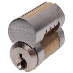 LFIC 6 Pin Red Construction Core, No Keys - Add "Corcontrol Key and Corchange Key", 626/US26D Satin Chrome / US26D