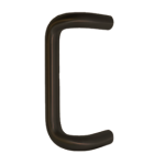 Offset Door Pulls 9in CTC 90 Degree Offset, Thru Bolts Type 1 Mounting, 695/313 Dark Bronze
