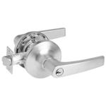 Entry Monroe Lever Lock, 6-Pin Para Keyway, ANSI Strike, 2-3/4in Backset, Grade 1, 626/US26D Satin Chrome