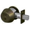 M3 Commercial, Single Cylinder Deadbolt, DJ Keyway, 6 Pin, Less Bolt, Sub-Assembled, Less Slider, Dark Bronze/Clear Coat 24