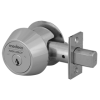 M3 Commercial, Single Cylinder Deadbolt, DJ Keyway, 6-Pin, Less Bolt, Less Slider, Satin Chrome 26