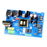 Power Supply/Charger Board Only, Output 12VDC @ 10 Amp Access, Single Filtered and Electronically Regulated Output, Input: 115VAC, LED Visual Indicators