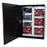 8-Door Altronix/Mercury Access and Power Integration Kit, Includes AL1024ULXB2 Power Supply/Charger, ACMS8CB Dual Input Access Power Controller, PDS8CB Dual Input Power Distribution Module, VR6 Voltage Regulator, RBS1 On/Off Switch, Trove 2 Enclosure, TM2