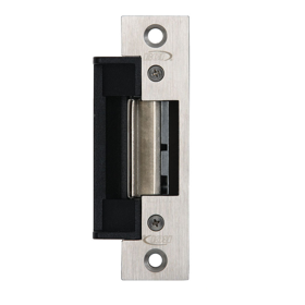 Electric Strike 12VAC/DC, FSE Fail-Secure, 1-1/4in x 4-7/8in Square Corner, for Up to 3/4in Latch Throw, 630/US32D Brushed Stainless Steel