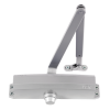 Light Duty Door Closer, Cast Aluminum, Surface Mount, Extra Duty Arm, ADA Adjustable Size 1-5, Grade 1, Universal Screw Pack, 689/AL Aluminum Powder Coat