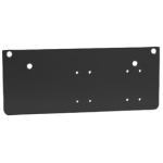 1450 Series Drop Plate, Parallel Arm, 693/GLBLK Gloss Black Powder Coat