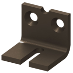 1450 Series Cush Shoe Support Bracket, 695/DKBRZ Dark Bronze Powder Coat