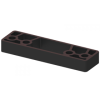 1450 Series Blade Stop Spacer, 1/2in, 695/DKBRZ Dark Bronze Powder Coat