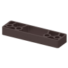 1460 Series Blade Stop Spacer, 1/2in, 695/DKBRZ Dark Bronze Powder Coat