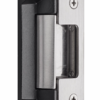 Electric Strike 12/24VDC, UL Fire Rated, Cylindrical Latches Max 5/8in Throw, 2 Faceplates, 501 and 501A (4-7/8in x 1-1/4in), 630/US32D Stainless Steel