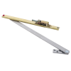 Concealed Overhead Stop-Only, Size 6, Adjustable Jamb Bracket, Grade 1, UL Fire Rated, 630/US32D Satin Stainless Steel