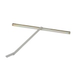 Medium Duty Concealed Over Head Stop, 630/US32D Stainless Steel