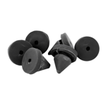 Door Silencer for Metal Frame, Gray