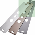 9000 Series 1/8in Spacer Plate, BSP Black Suede Powder Coat