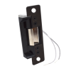 Electric Strike 24VDC Fail Secure (FSE), Works with Deadlatches on Aluminum Frames, (Field Reversible to FS), Radius Corner( RC), 1-1/4in x 4-7/8in Faceplate, 695/SP313 Anodized Dark Bronze