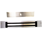 Narrow 2in Profile, 1200lbs Single Mag Lock for Outswing Doors, SPDT Door Position Switch, 12/24VDC (Dual Voltage - Field Selectable), Sealed Electronics, Weather Resistant, Stainless Steel Housing