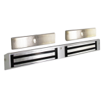 Narrow 2-5/8in Profile, 1500lbs Double Mag Lock, Two Door Position Switches, 12/24VDC (Dual Voltage - Field Selectable), Sealed Electronics, Weather Resistant, Stainless Steel Housing