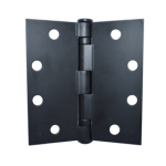 211868_L.png 5-Knuckle Hinge, Standard Weight, Full Mortise, Ball Bearing, 4.5in x 4.5in (4545), Ferrous Steel Base, Fire-Rated, Non-Removable Pin, 622/FBLK Flat Black